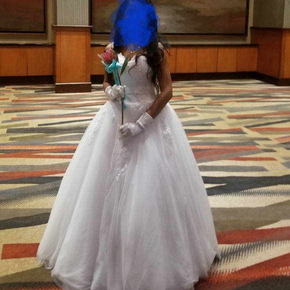 white debutante dresses